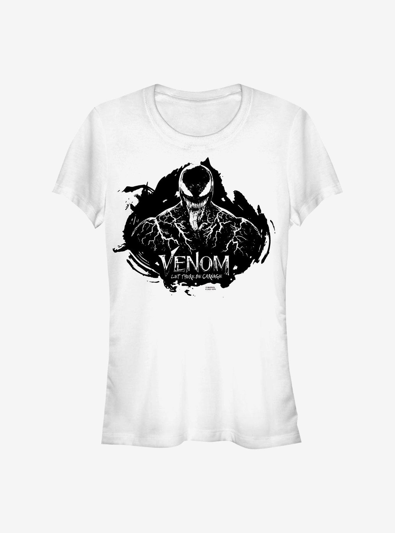 Marvel Venom Spill Girls T-Shirt, WHITE, hi-res