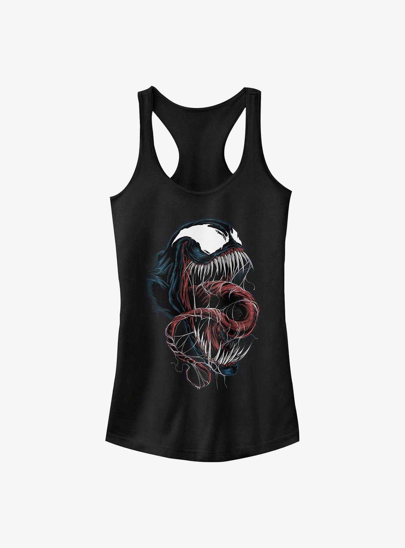 Marvel Venom Tongue Girls Tank, BLACK, hi-res