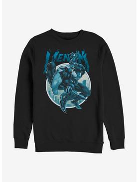 Marvel Venom Circle Frame Crew Sweatshirt, , hi-res