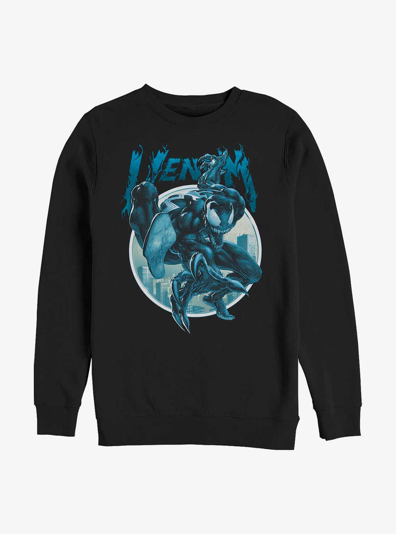 Marvel Venom Circle Frame Crew Sweatshirt, , hi-res