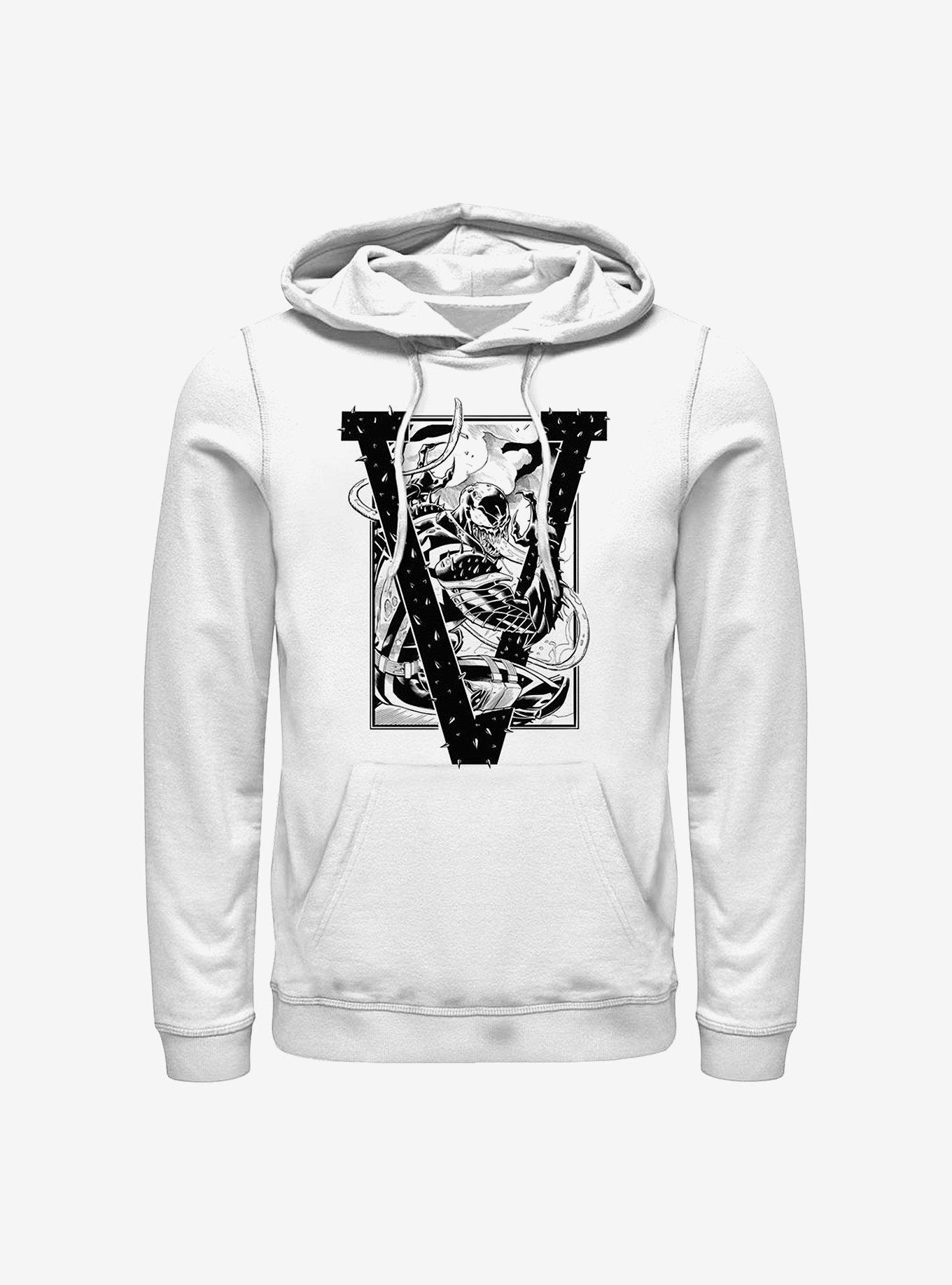 Marvel Venom V Is For Hoodie