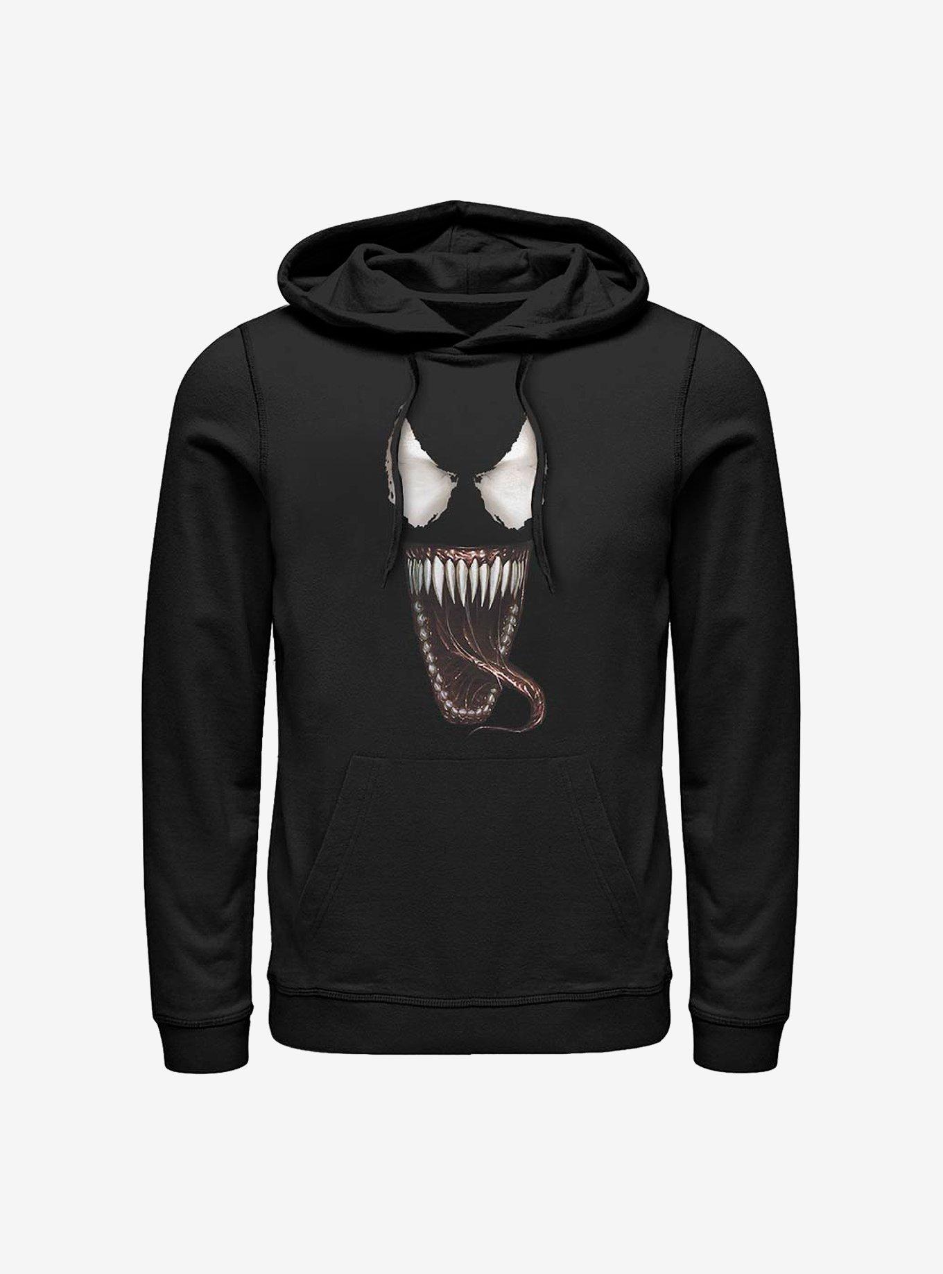 Marvel Venom Mouth Open Hoodie, BLACK, hi-res