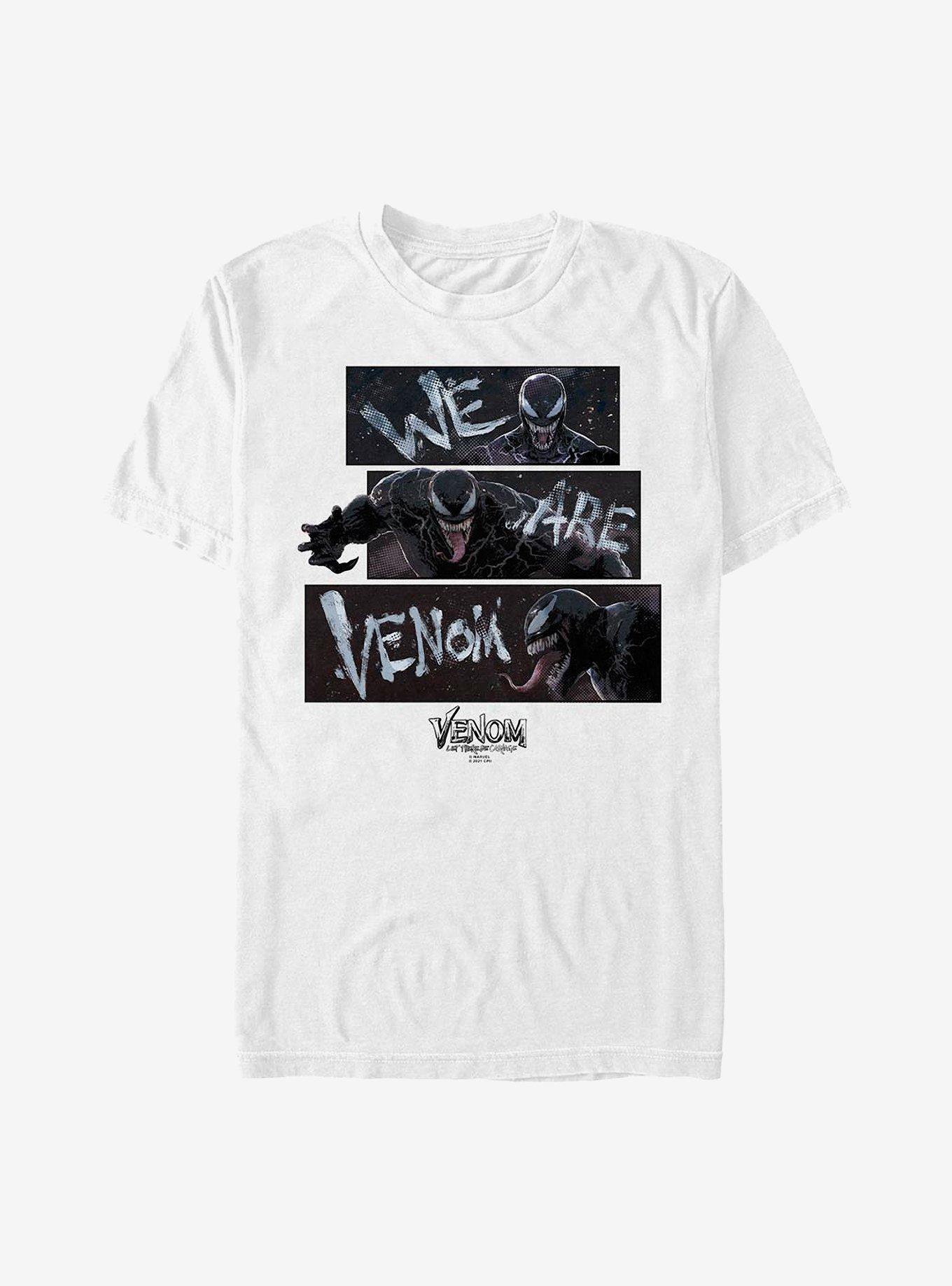 Marvel Venom Comic Panels T-Shirt, WHITE, hi-res