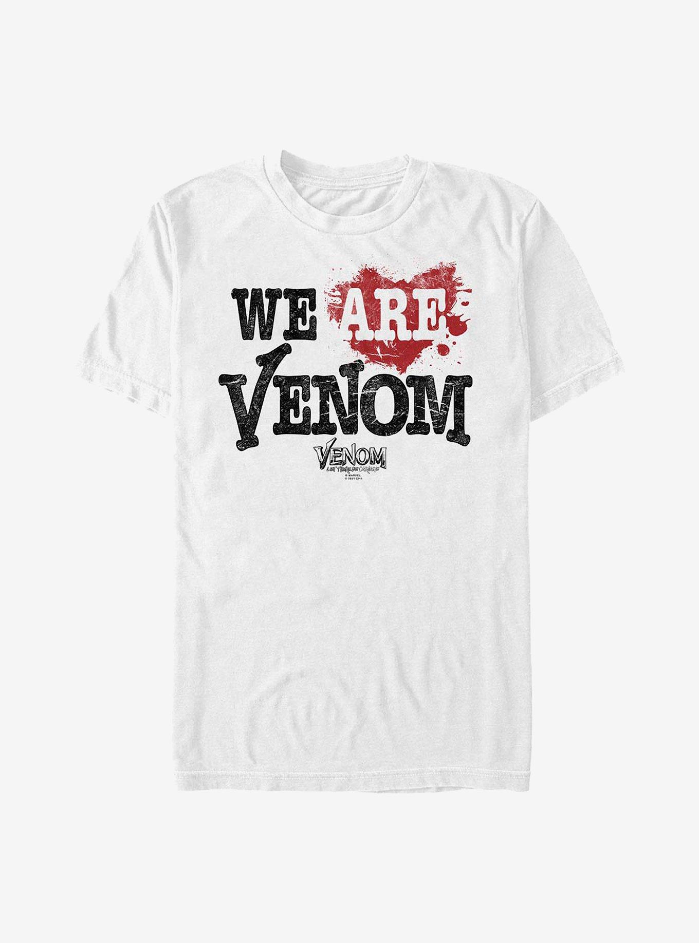 Marvel Venom Splattered We Are Venom T-Shirt, WHITE, hi-res