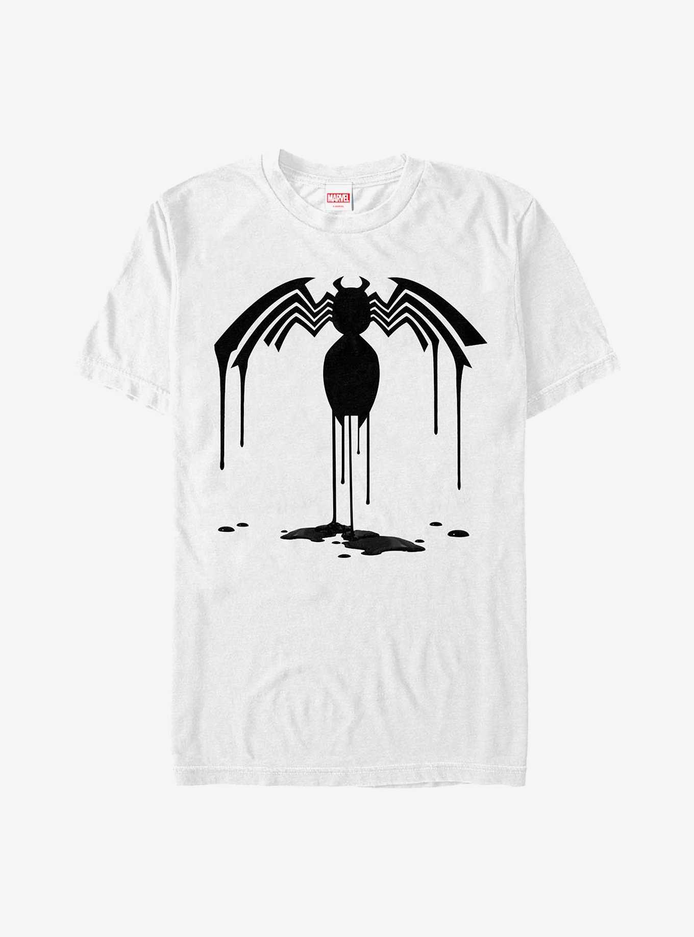 Marvel Venom Dripping Logo T-Shirt, WHITE, hi-res