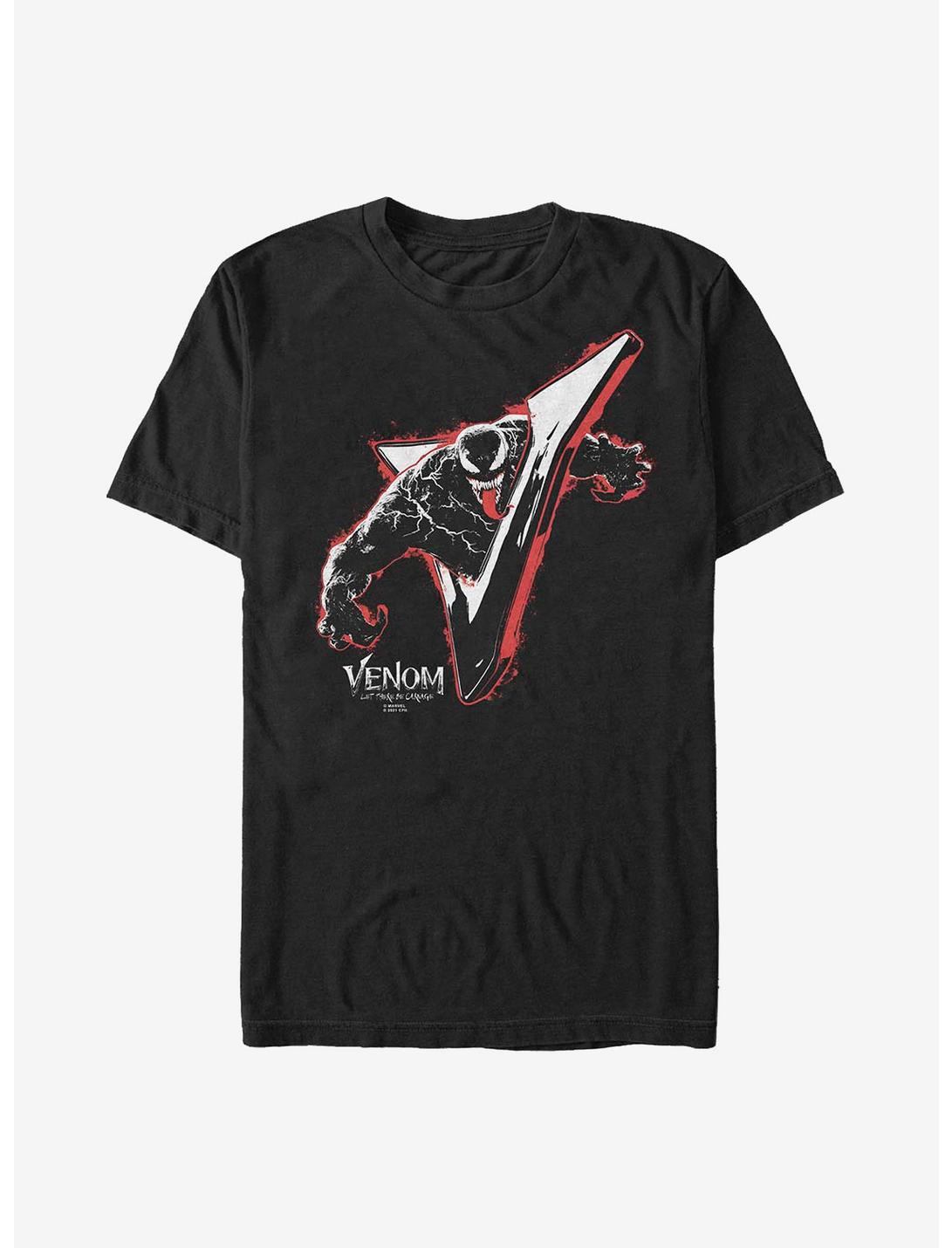 Marvel Venom V T-Shirt, BLACK, hi-res