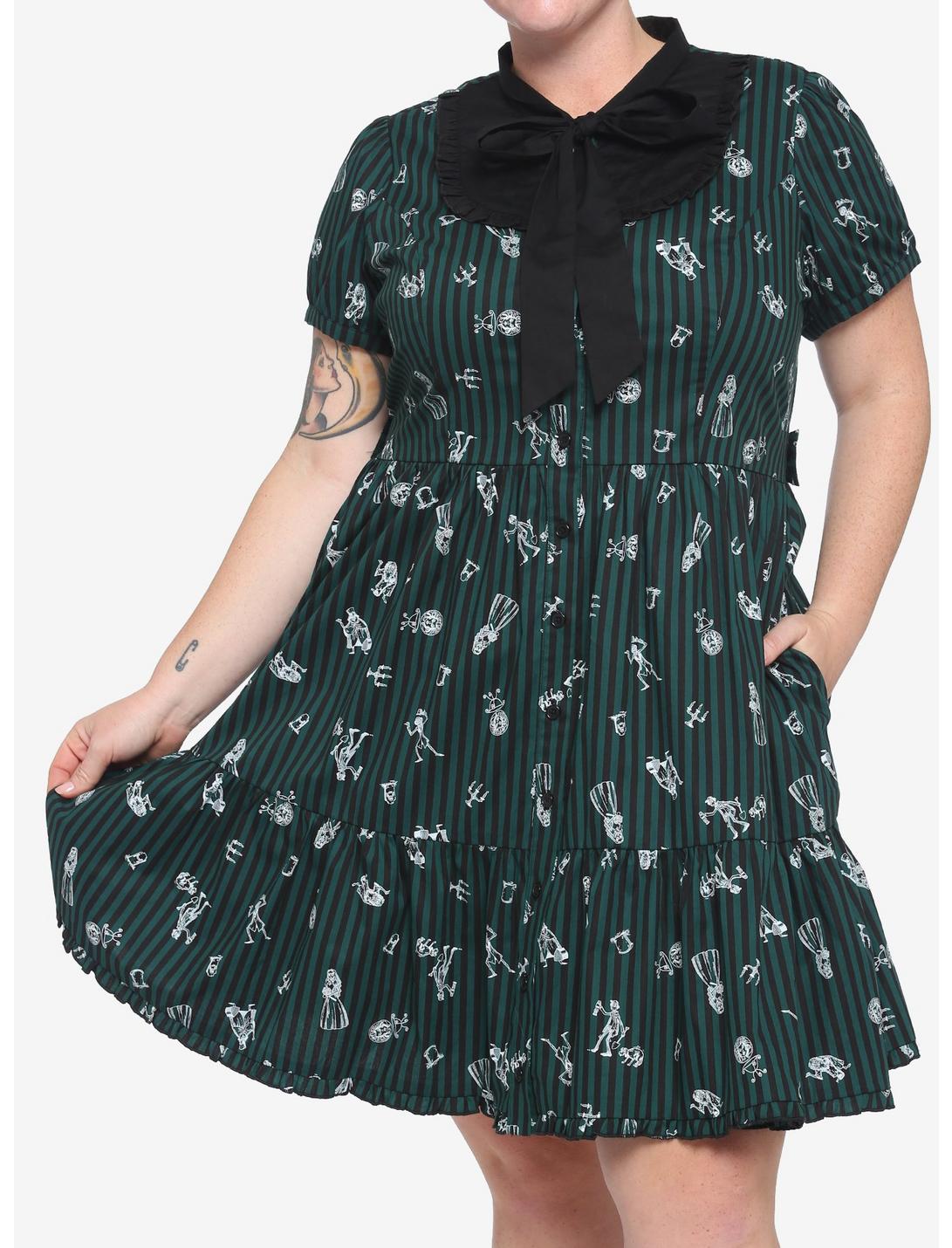 Her Universe Disney The Haunted Mansion Icons Dress Plus Size, MULTI, hi-res