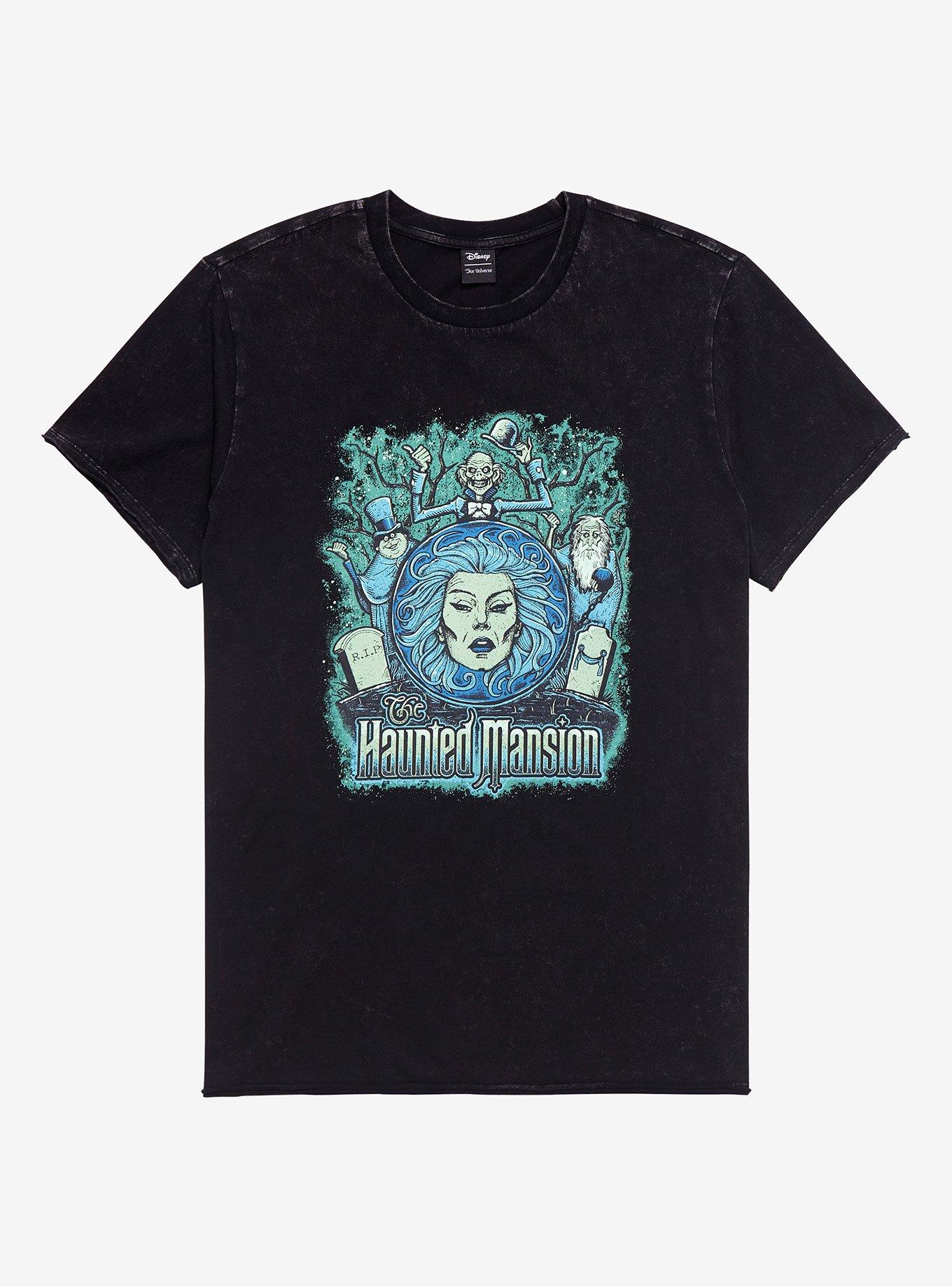 Our Universe Disney The Haunted Mansion Ghosts Mineral Wash T-Shirt, MULTI, hi-res