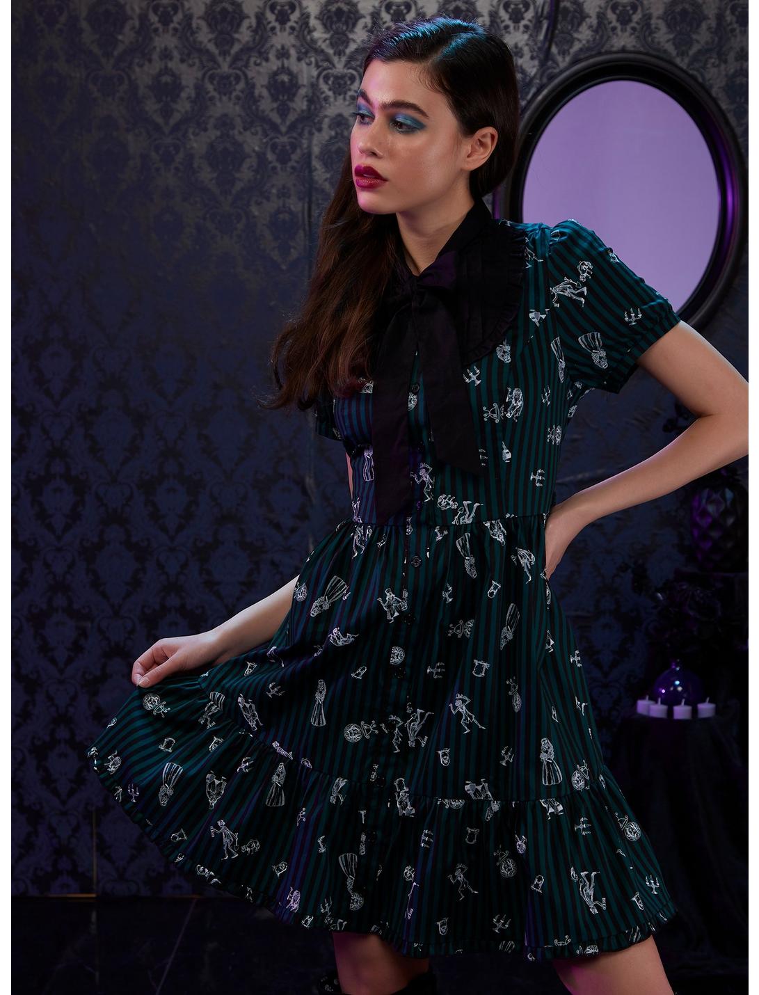Her Universe Disney The Haunted Mansion Icons Dress, BLACK, hi-res