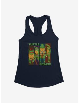 Teenage Mutant Ninja Turtles Go Turtle Power Womens Tank Top, MIDNIGHT NAVY, hi-res