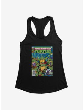 Teenage Mutant Ninja Turtles Adventures Comic Book Group Cover Womens Tank Top, , hi-res