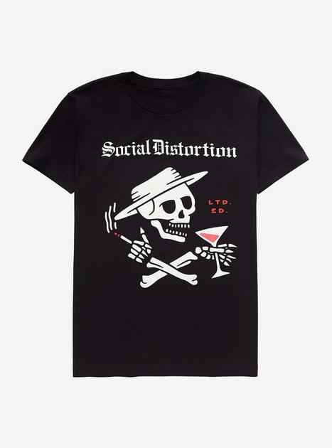 SOCIAL DISTORTION Tシャツ Social Distortion Skeleton T-Shirt | Hot Topic