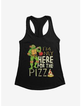 Teenage Mutant Ninja Turtles Michelangelo Only Here For Pizza Womens Tank Top, , hi-res