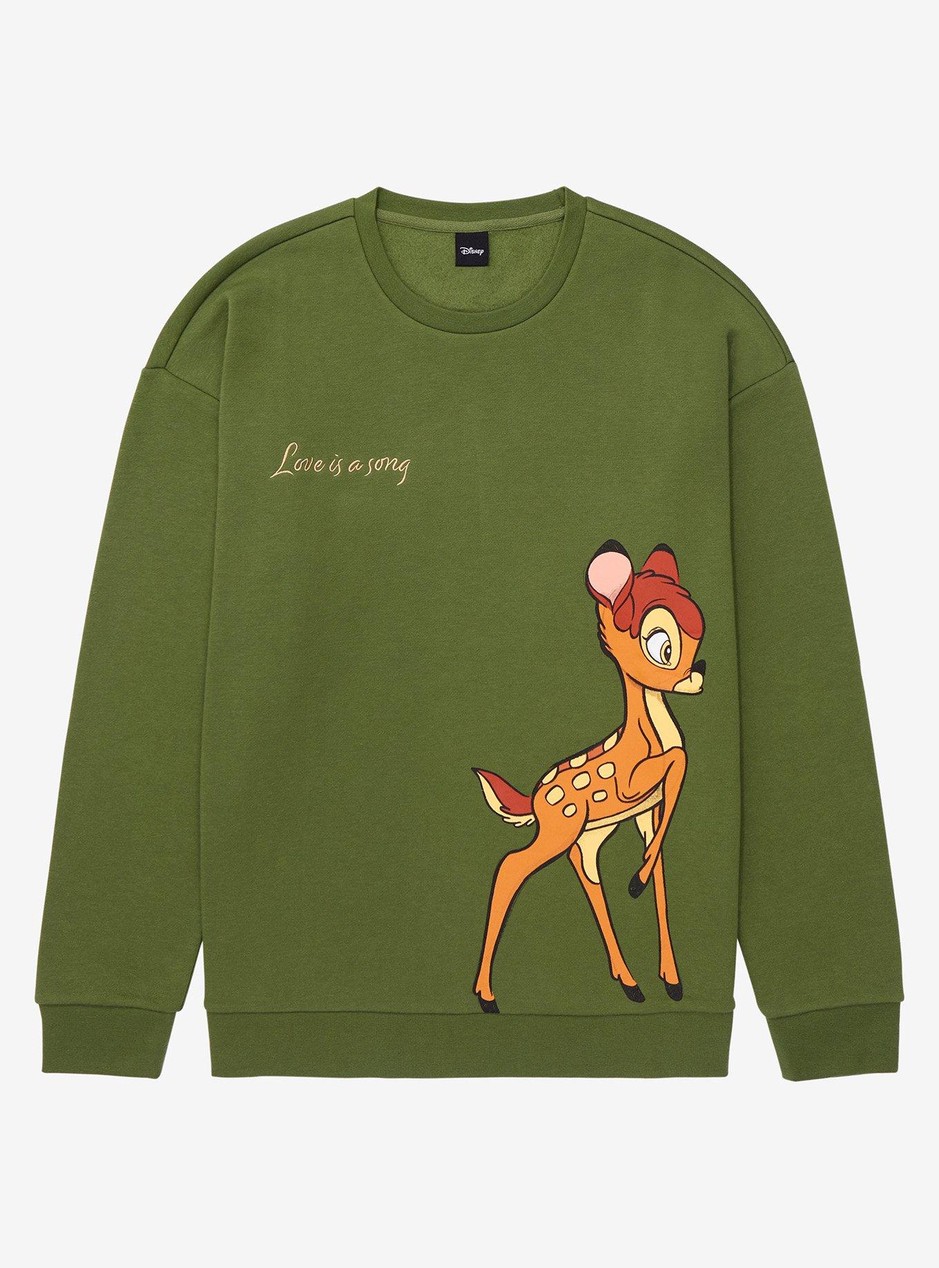 Disney Pairs Fox And The Hound Disneyland Sweatshirt Disney Bambi