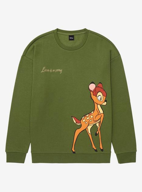 Disney Bambi Bambi Love is a Song Crewneck - BoxLunch Exclusive | BoxLunch