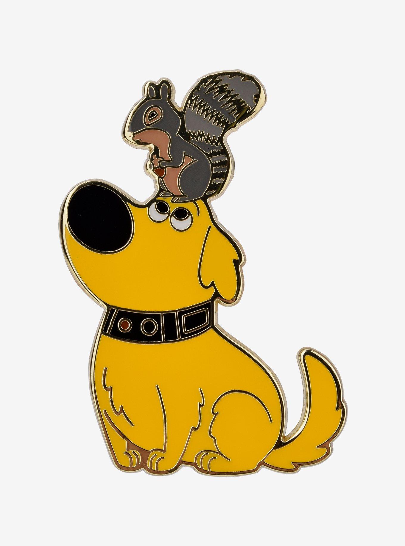 Disney Pixar Dug Days Dug & Squirrel Enamel Pin - BoxLunch Exclusive, , hi-res