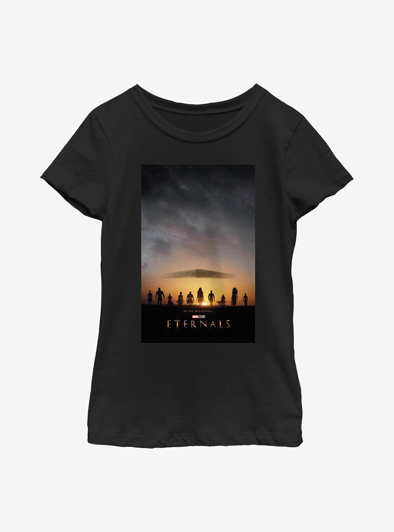 Marvel Eternals Poster Youth Girls T-Shirt, , hi-res