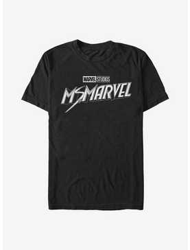 Marvel Ms. Marvel Black And White T-Shirt, , hi-res