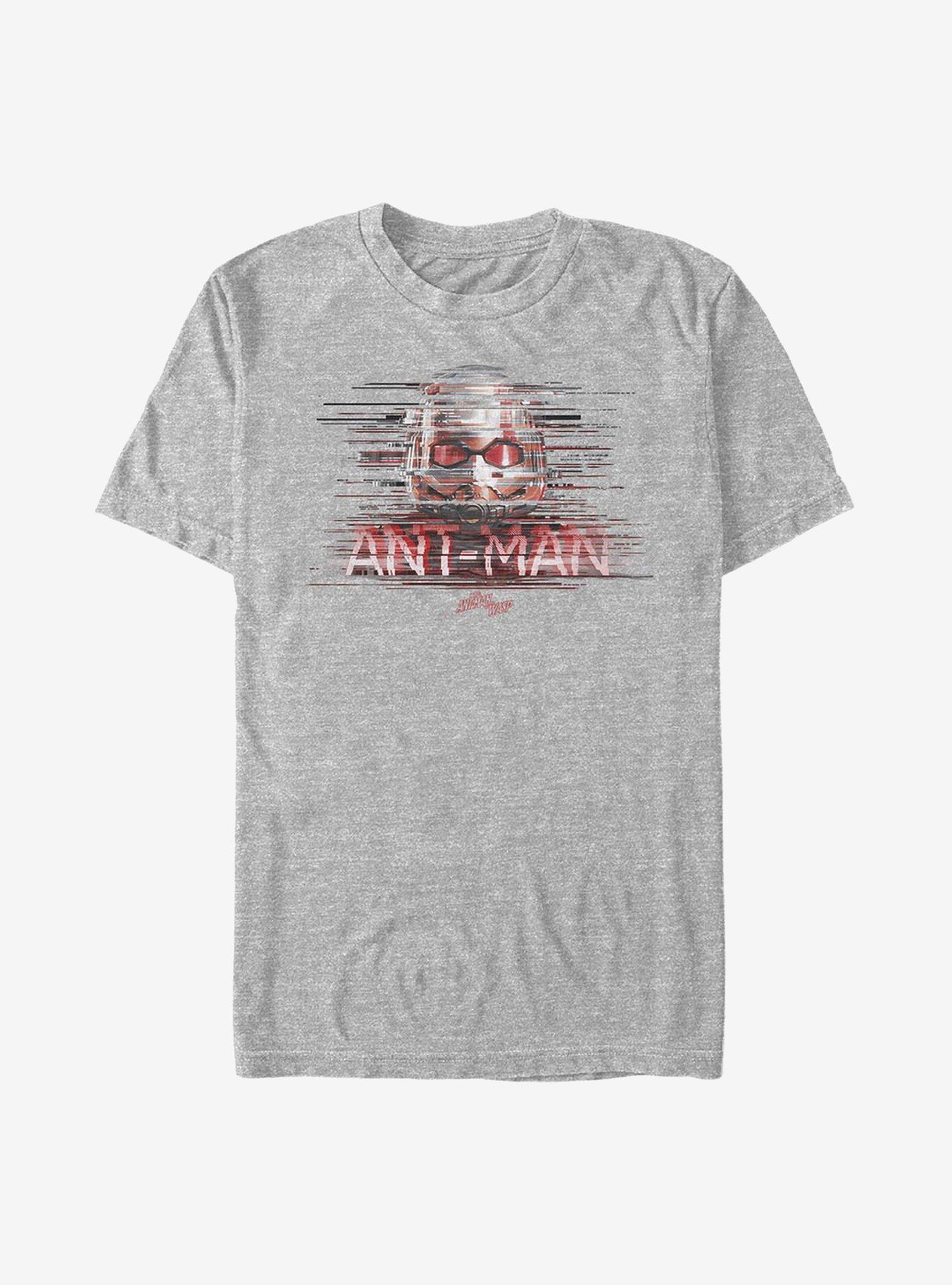 Marvel Ant-Man Distorted Ant-Man T-Shirt, ATH HTR, hi-res