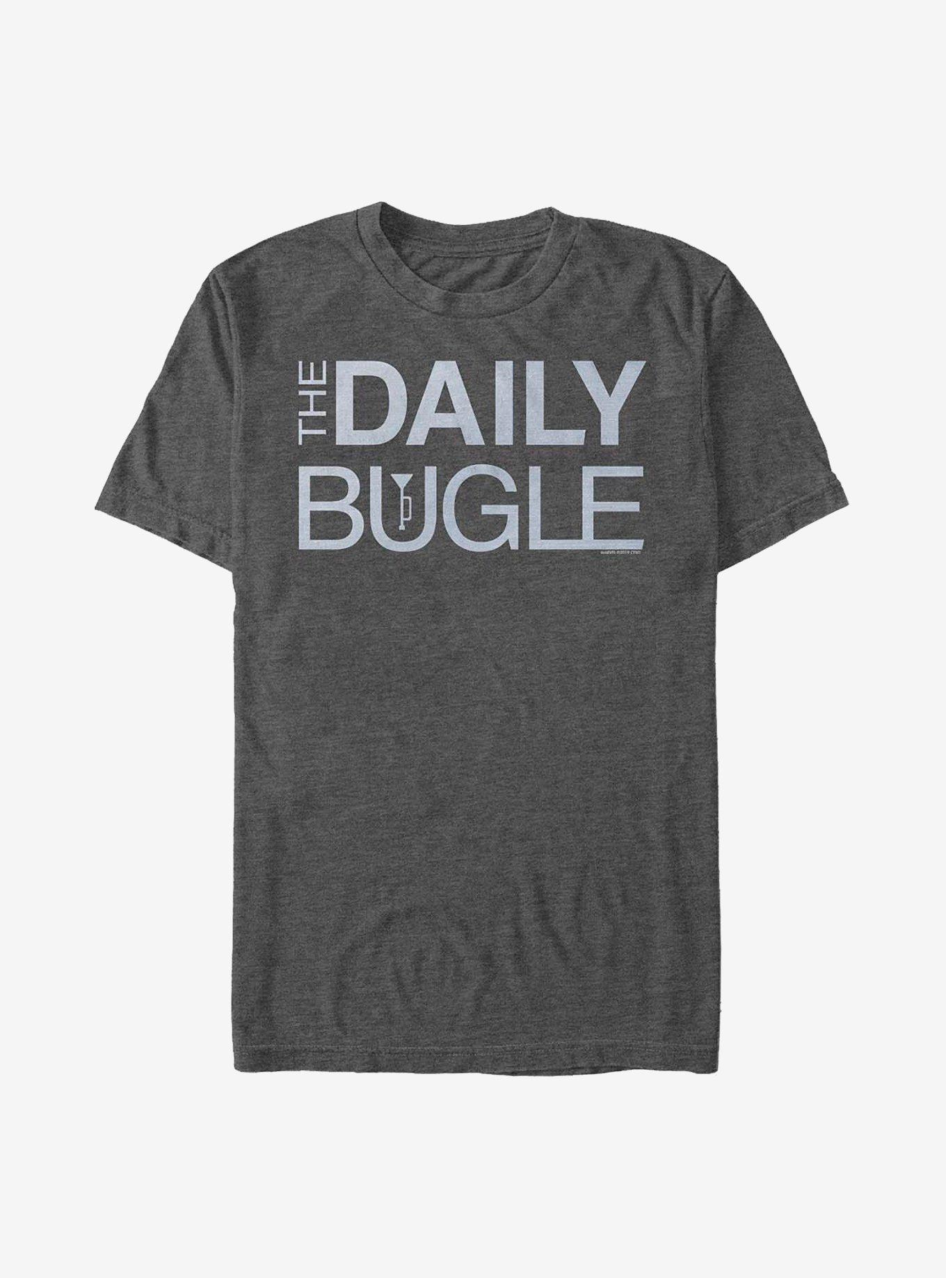 Marvel Spider-Man Daily Bugle Horn T-Shirt, , hi-res