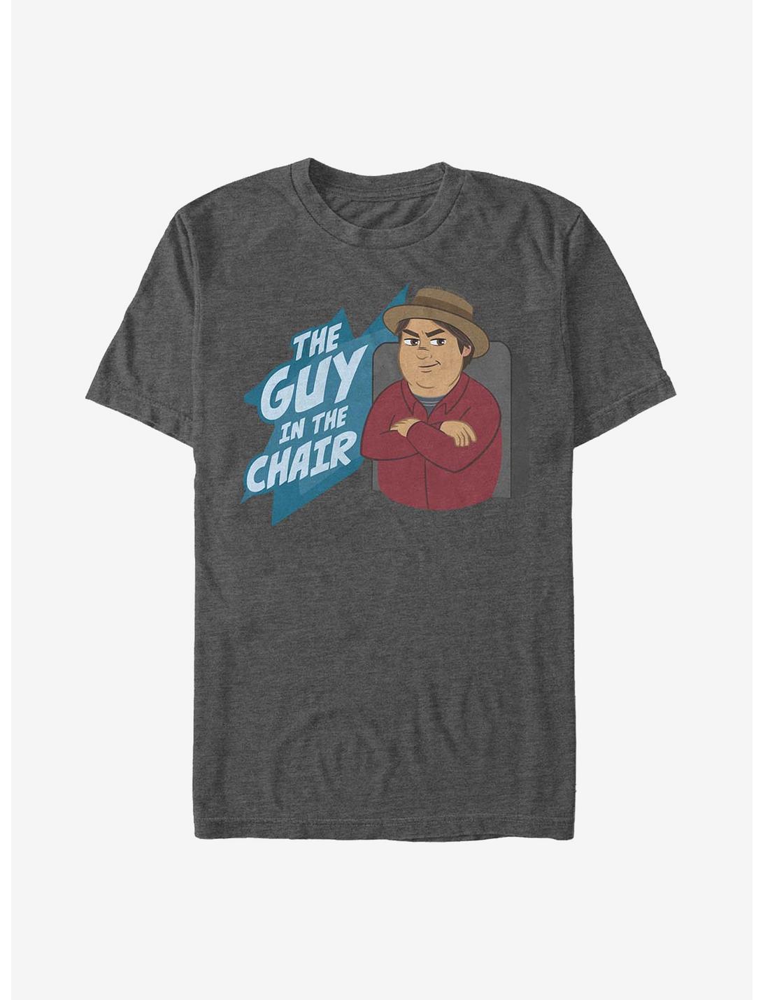 Marvel Spider-Man Guy In The Chair T-Shirt, CHAR HTR, hi-res
