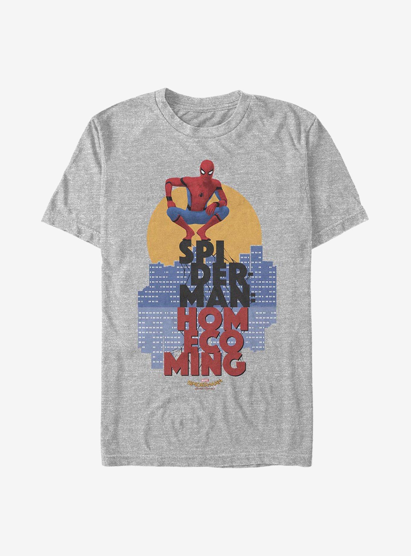 Marvel Spider-Man Homecoming T-Shirt, ATH HTR, hi-res