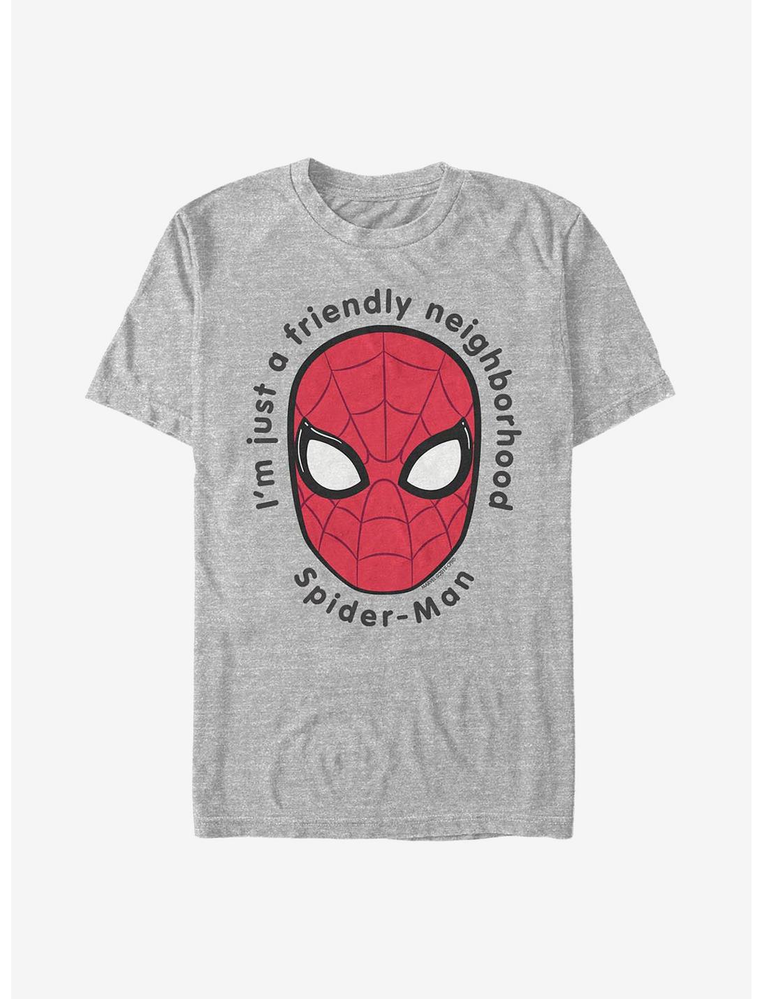 Marvel Spider-Man Just Friendly T-Shirt, ATH HTR, hi-res
