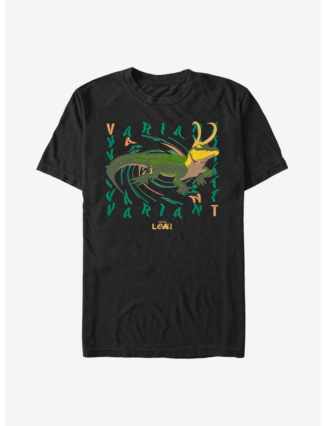 Marvel Loki Alligator Deviance T-Shirt, BLACK, hi-res