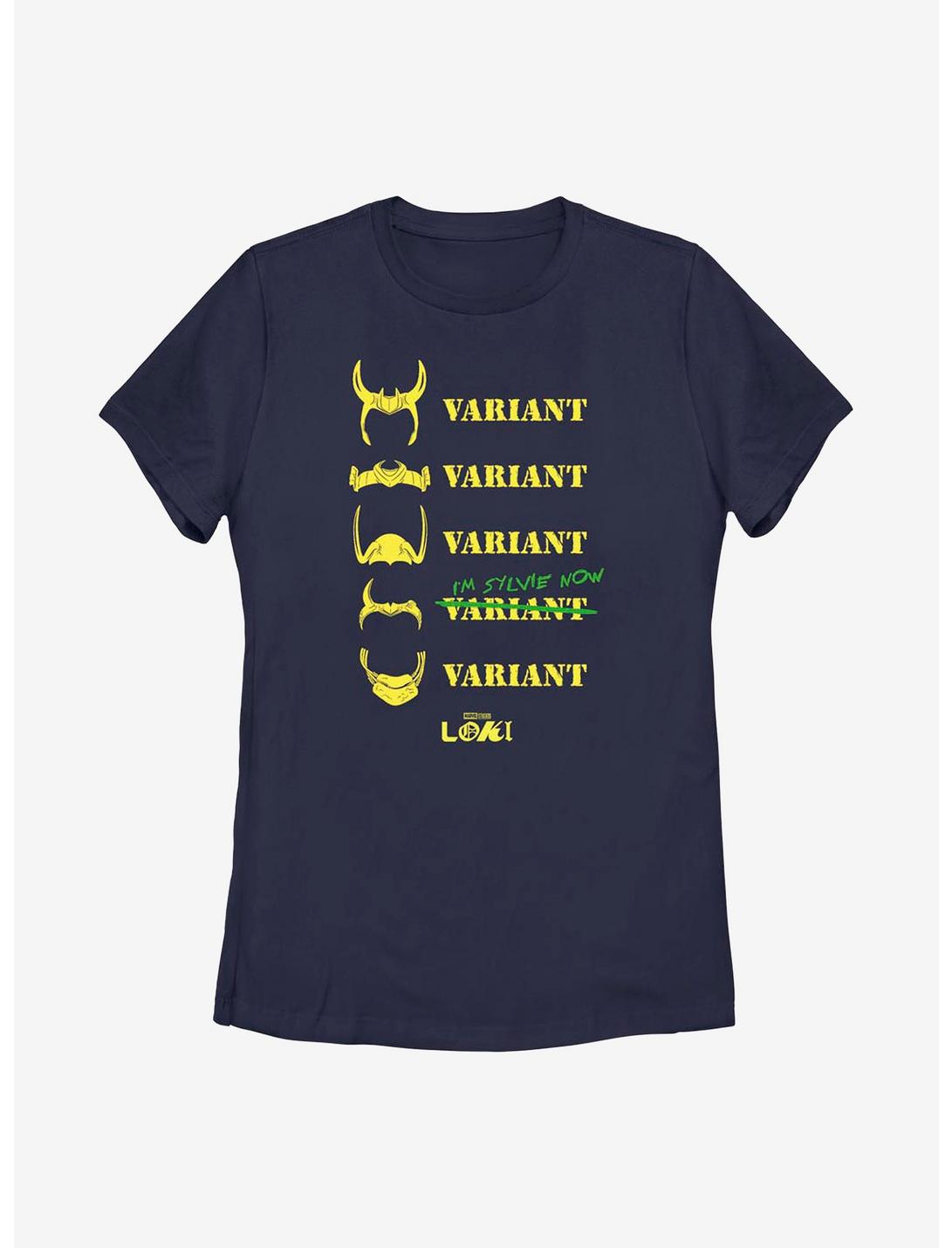 Marvel Loki I'm Sylvie Now Variant Womens T-Shirt, NAVY, hi-res