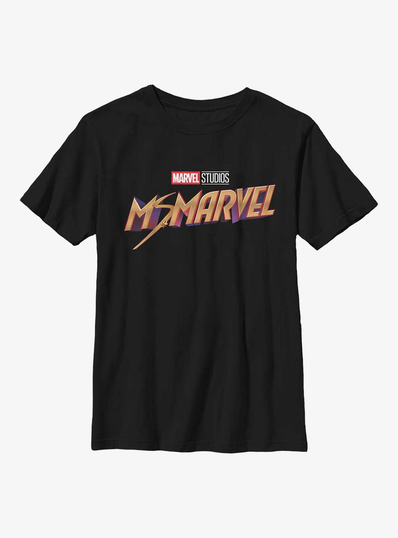 Marvel Ms. Marvel Classic Logo Youth T-Shirt, , hi-res