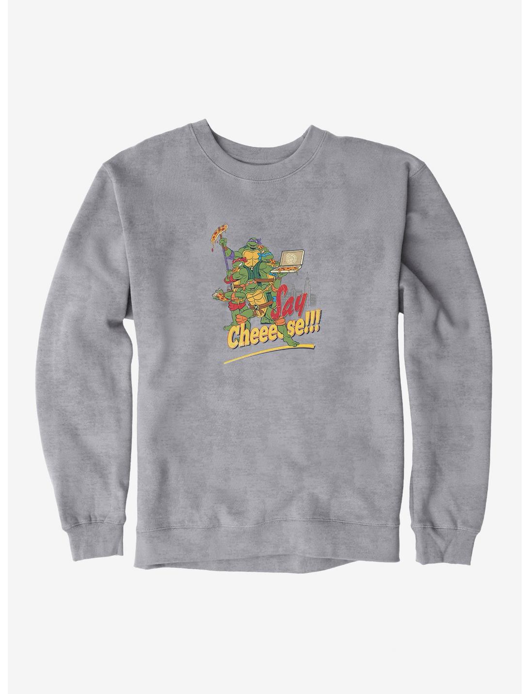 Teenage Mutant Ninja Turtles Cheese Sweatshirt, HEATHER GREY, hi-res