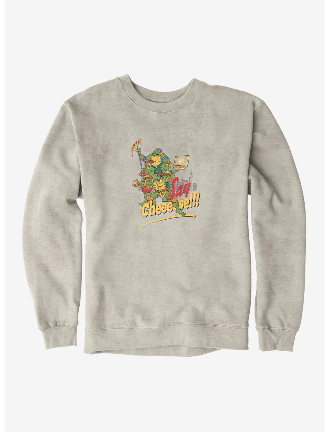 Teenage Mutant Ninja Turtles Cheese Sweatshirt, OATMEAL HEATHER, hi-res