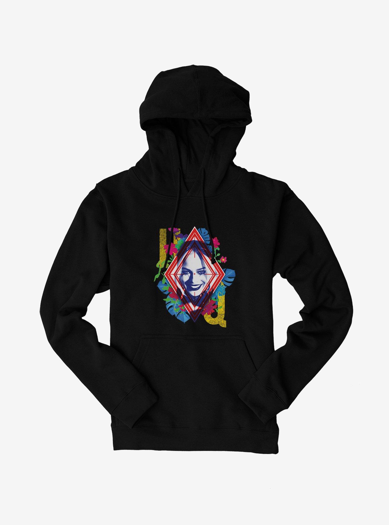 DC Comics The Suicide Squad Harley Quinn Initials Hoodie
