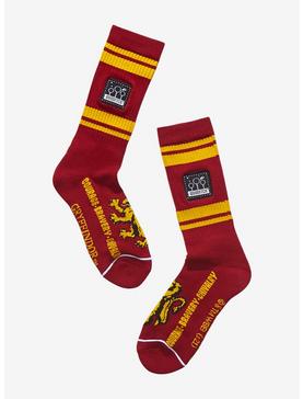 Plus Size Harry Potter Gryffindor Quidditch Crew Socks - BoxLunch Exclusive, , hi-res