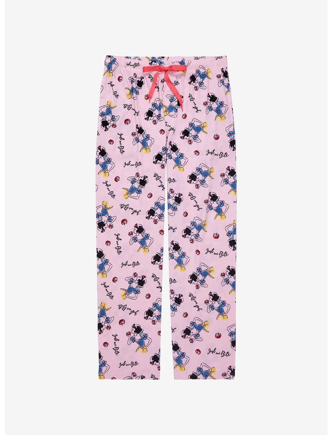 Disney Snow White and the Seven Dwarfs Just One Bite Sleep Pants - BoxLunch Exclusive, LIGHT PINK, hi-res