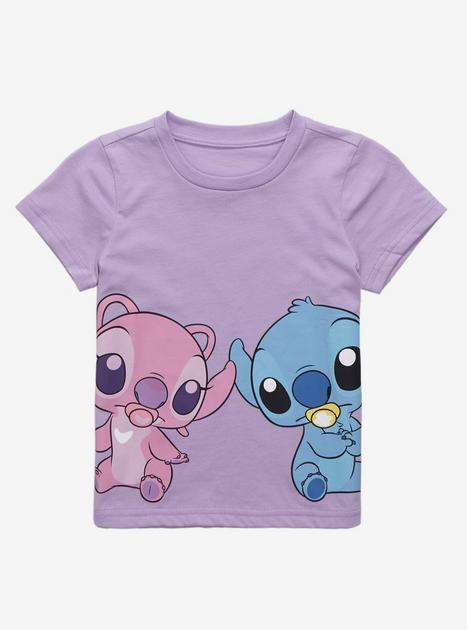 Disney Lilo & Stitch: The Series Baby Angel & Stitch Toddler T-Shirt ...