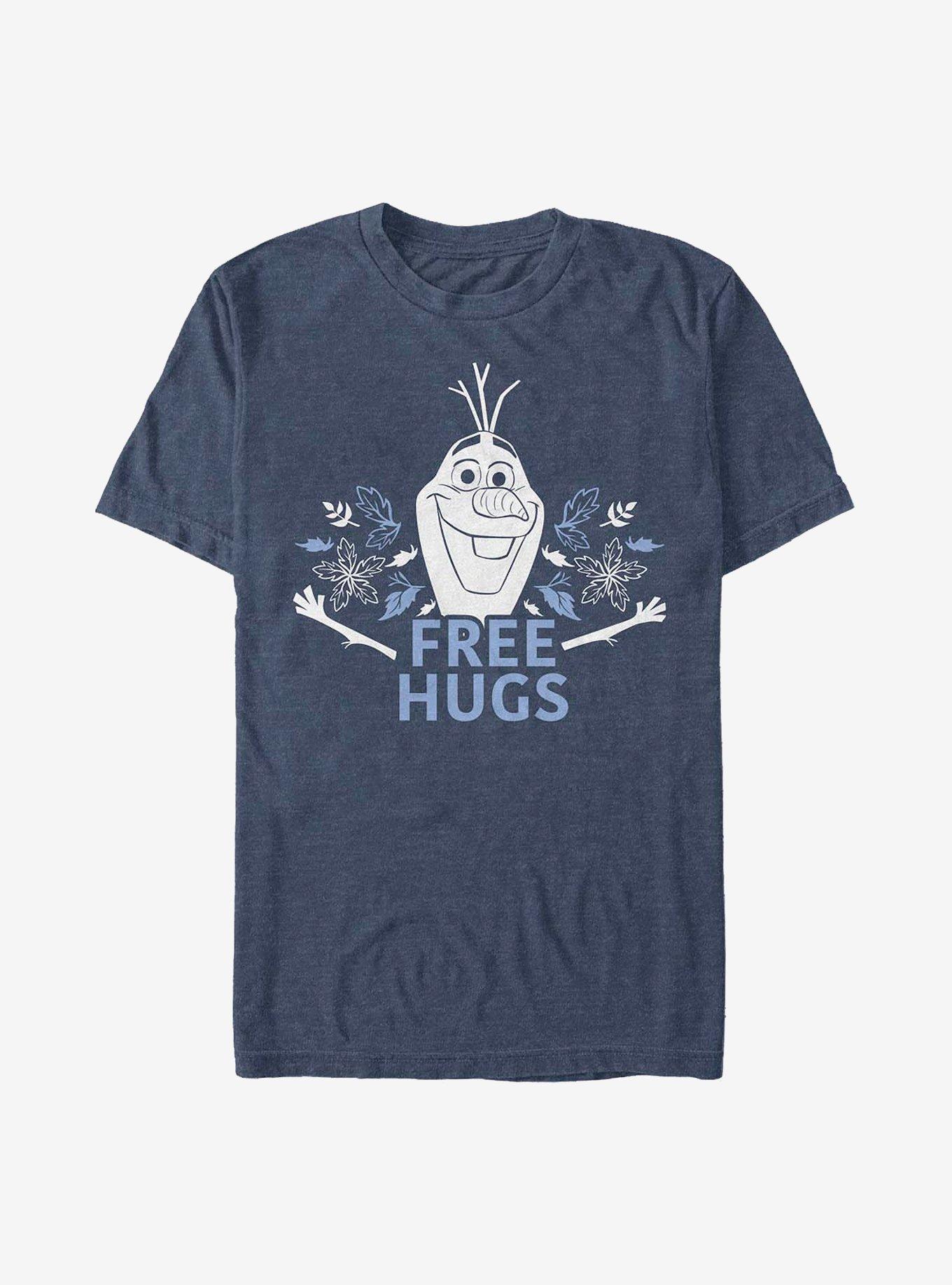 Disney Frozen 2 Free Olaf Hugs T-Shirt, NAVY HTR, hi-res