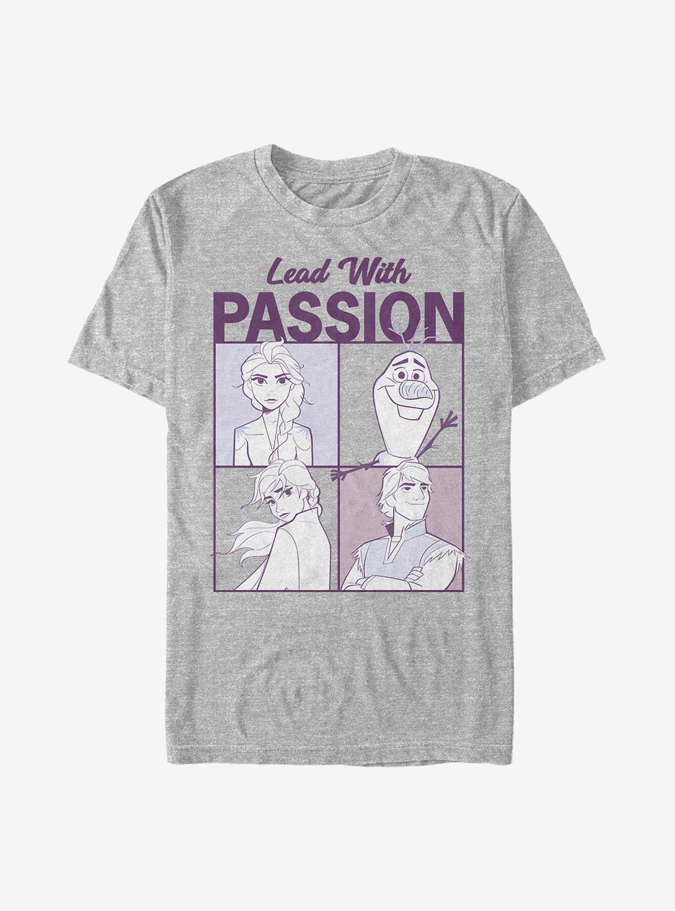 Disney Frozen 2 Lead With Passion T-Shirt, , hi-res