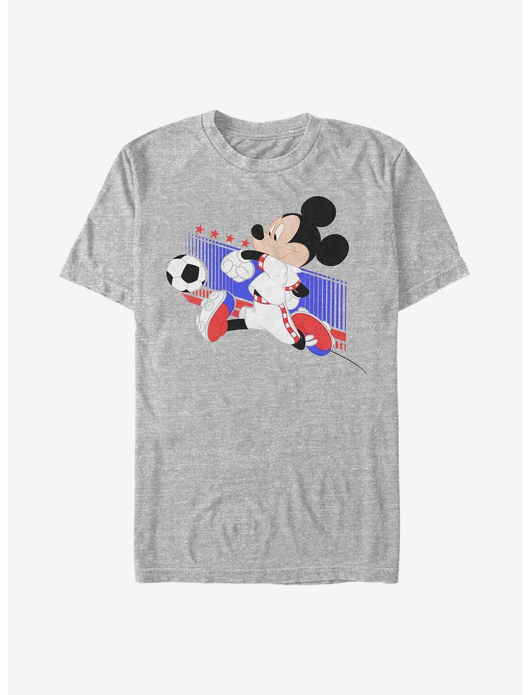 Disney Mickey Mouse Croatia Kick T-Shirt, ATH HTR, hi-res