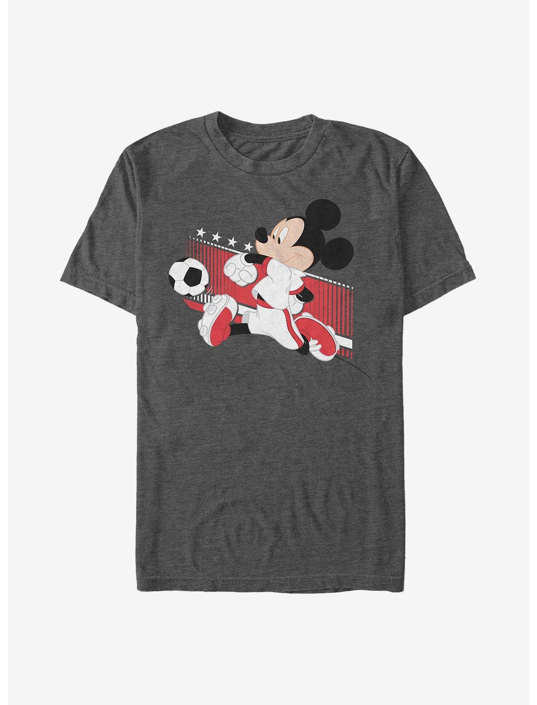 Disney Mickey Mouse England Kick T-Shirt, CHAR HTR, hi-res
