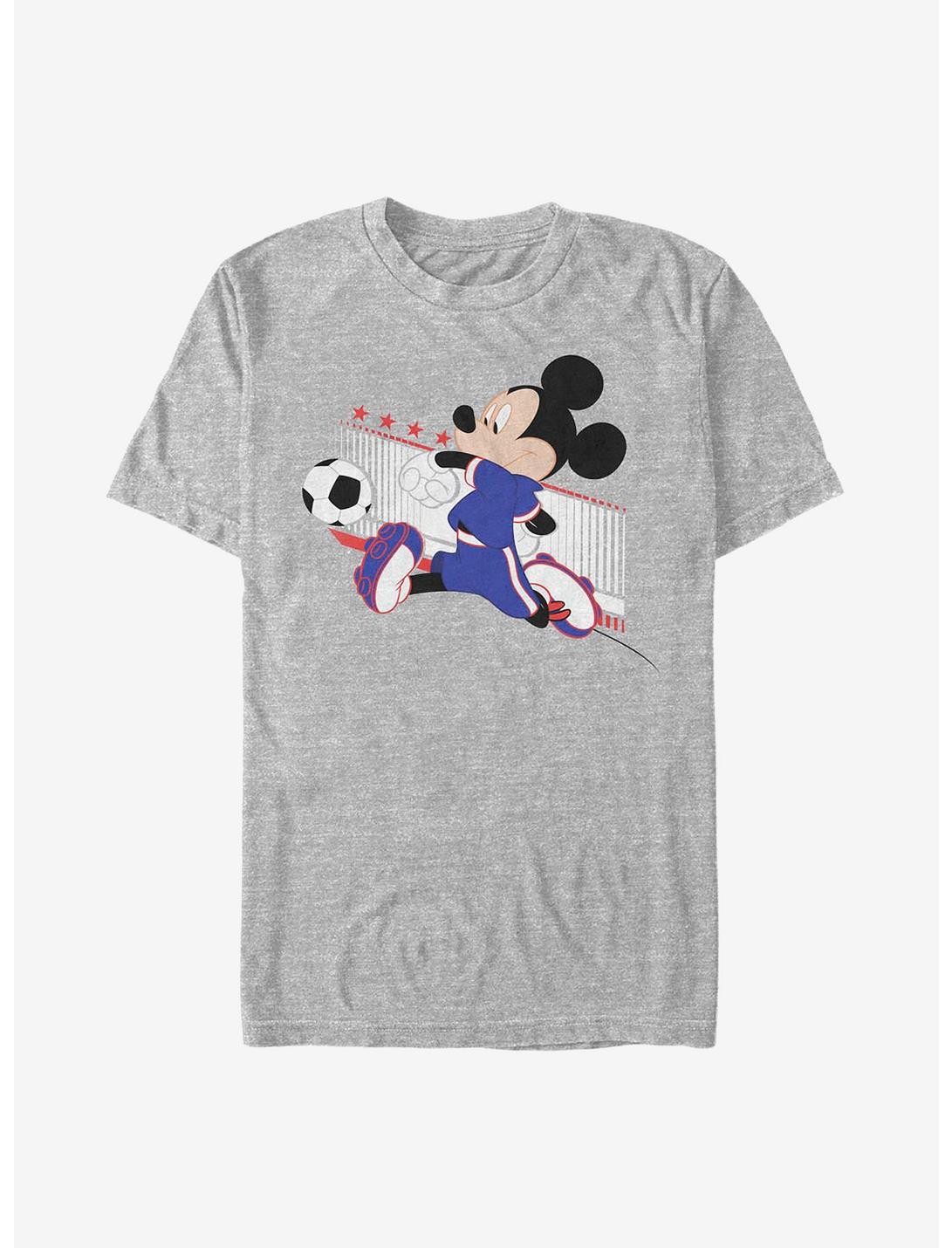 Disney Mickey Mouse Japan Kick T-Shirt, ATH HTR, hi-res