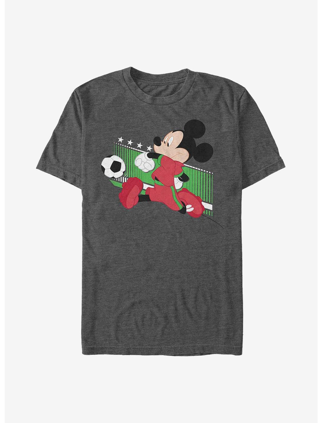 Disney Mickey Mouse Portugal Kick T-Shirt, CHAR HTR, hi-res