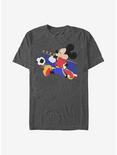 Disney Mickey Mouse Spain Kick T-Shirt, CHAR HTR, hi-res