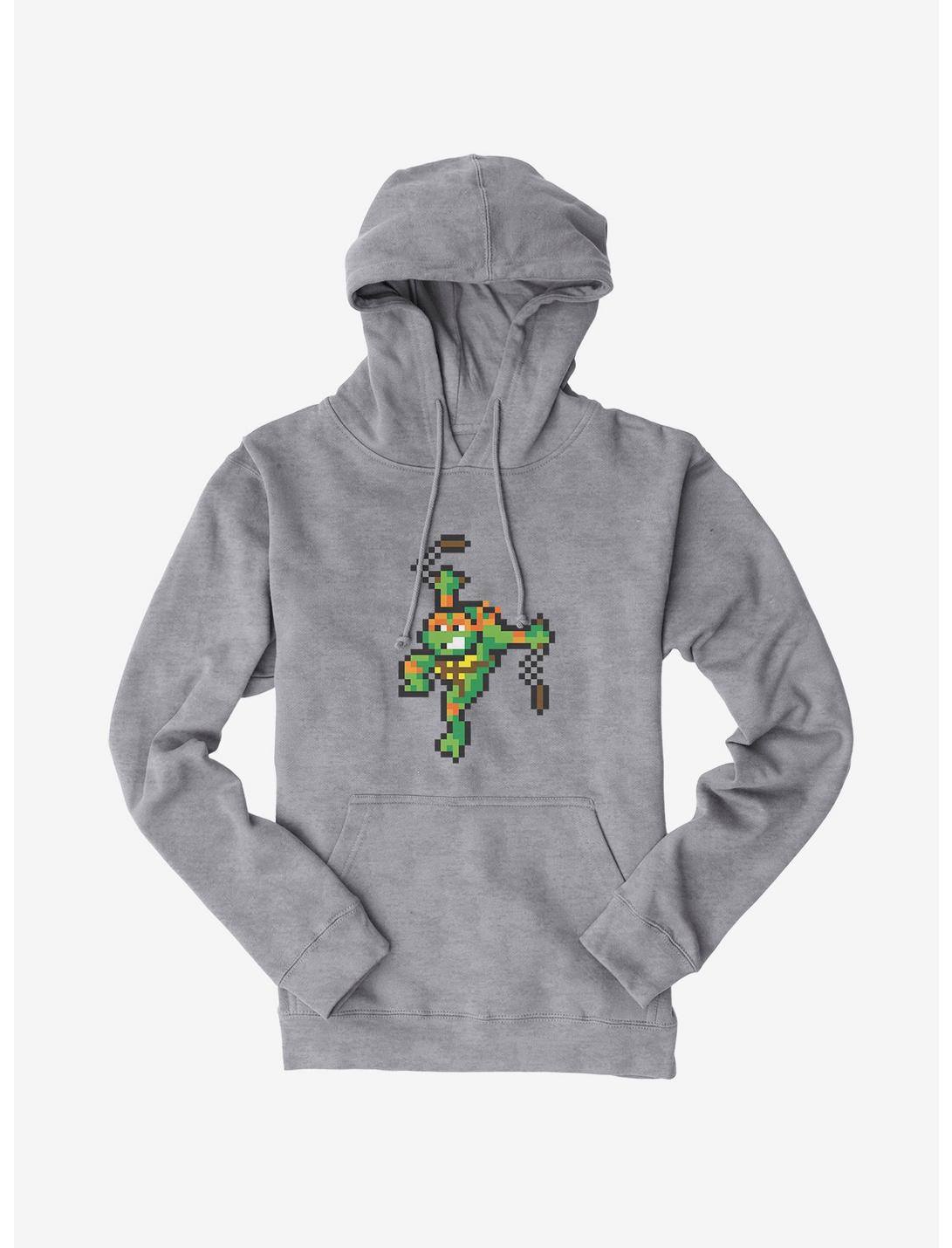 Teenage Mutant Ninja Turtles Digital Michelangelo Hoodie, HEATHER GREY, hi-res