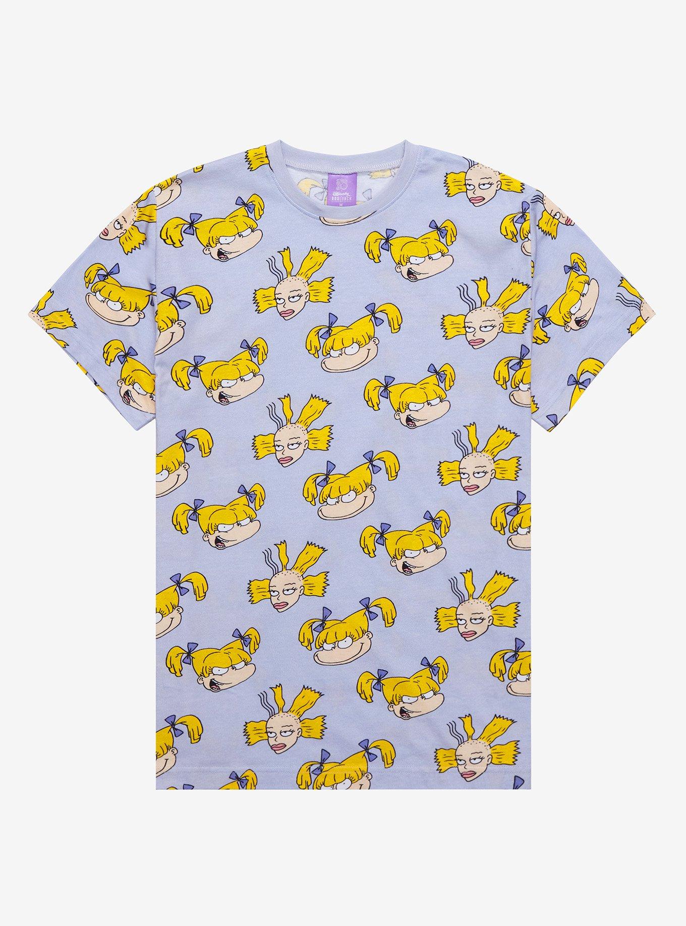 Cakeworthy Rugrats Angelica & Cynthia Allover Print T-Shirt, MULTI, hi-res