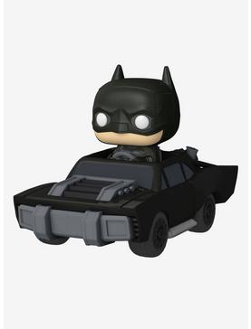 Funko Pop! Rides The Batman Batman in Batmobile Vinyl Figure, , hi-res