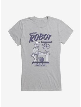 Robot Chicken House Call Robot Girls T-Shirt, HEATHER, hi-res