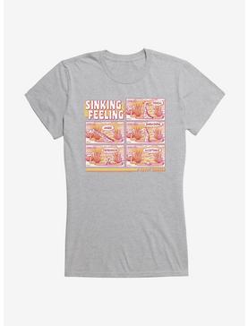 Robot Chicken Sinking Feeling Girls T-Shirt, HEATHER, hi-res