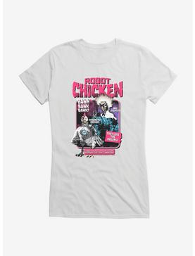 Robot Chicken They Love The Violence Girls T-Shirt, WHITE, hi-res