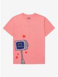 SpongeBob SquarePants Karen Hearts T-Shirt - BoxLunch Exclusive, LIGHT PINK, hi-res